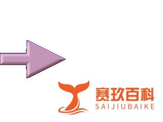 ulead cool 3d中给右箭头添加移动动画效果