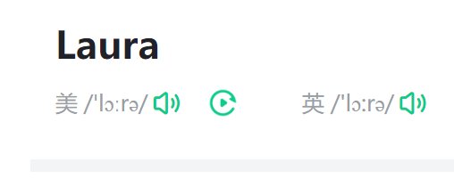 Laura怎么读?