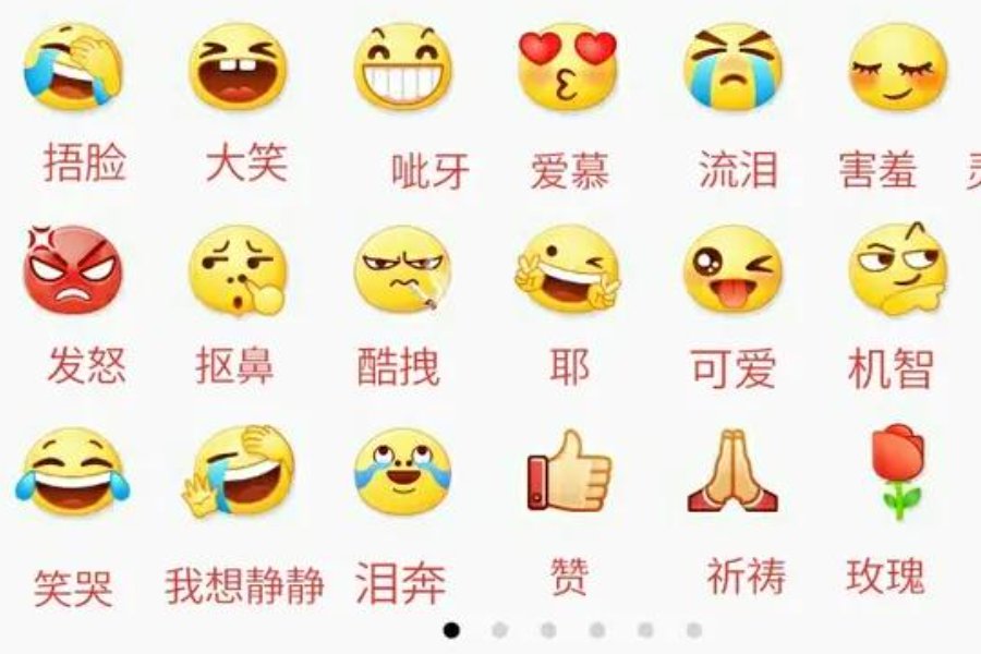 微信里面的笑脸都代表什么啊？