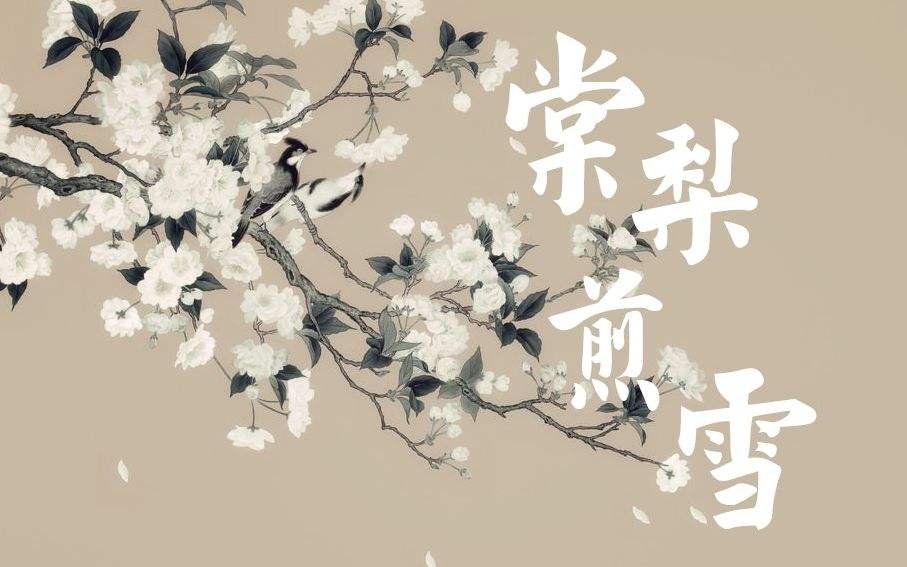 棠梨煎雪什么意思