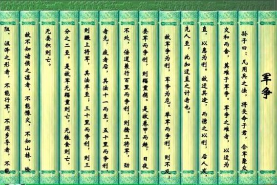其疾如风，其徐如林，侵掠如火，不动如山。出自哪里？
