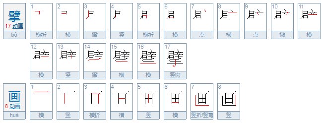 擘画和擎画有什么区别吗？