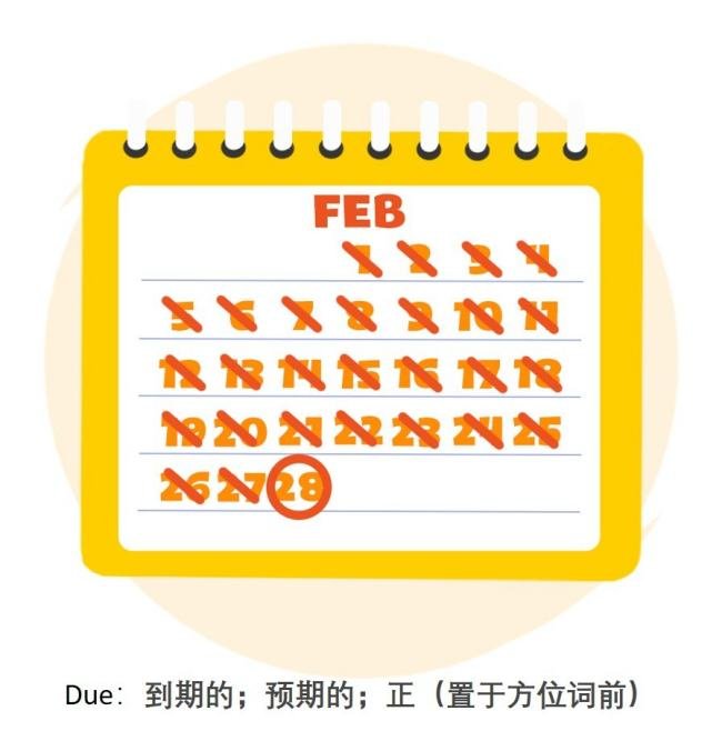 留学生常说的due是什么意思？