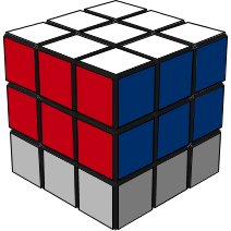魔方第一层公式口诀