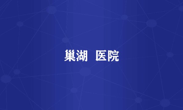 巢湖  医院