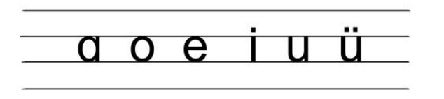 拼音字母a的笔顺怎么写