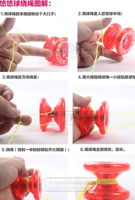 溜溜球线怎么绑