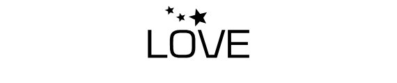 LOVE  的花样写法