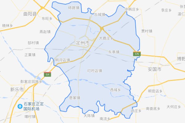 定州属于哪个市？