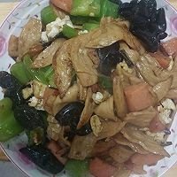 家常蛋白肉的做法