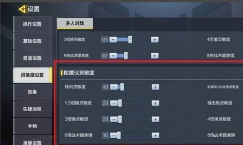 使命召唤手游最佳灵敏度