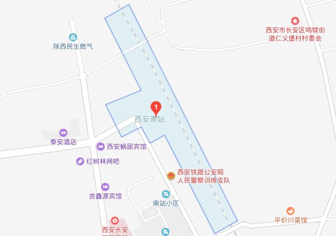 西安南火车站和西安火车站分别在西安什么位置？