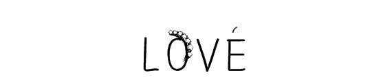LOVE  的花样写法