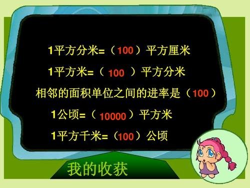 平方米和公顷有什么进率？