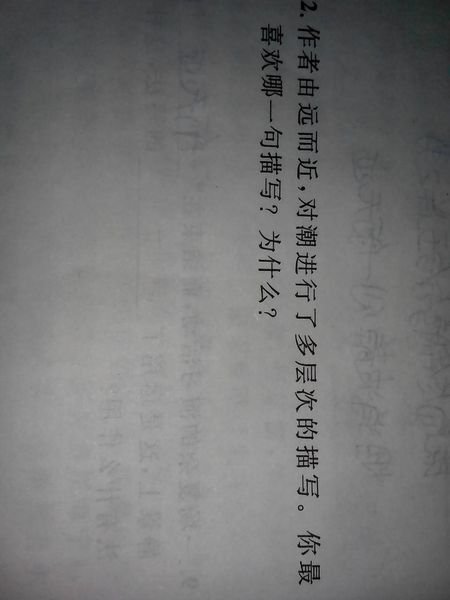 文言文白洋潮的全文翻译