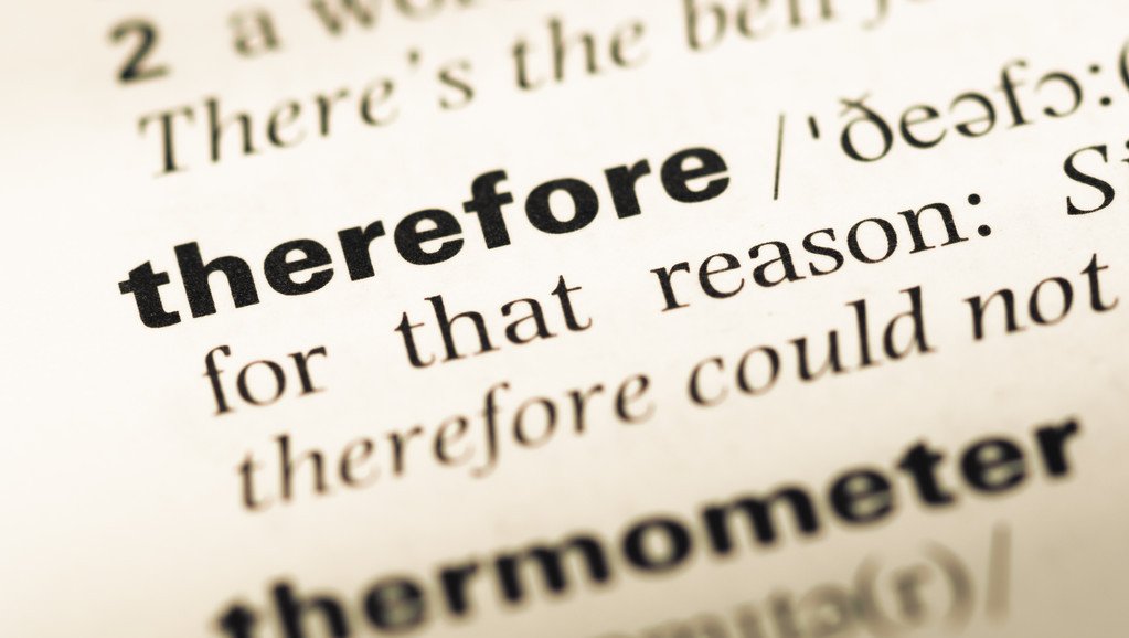 therefore 怎么用？