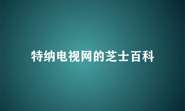 特纳电视网的芝士百科