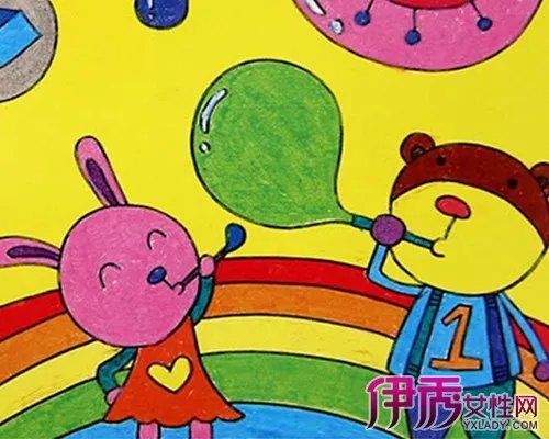 庆祝六一儿童节的画大全
