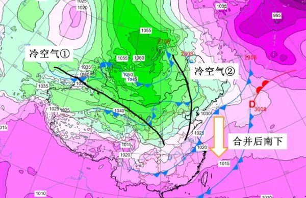 年末中东部大部将出现入冬以来最冷天气,这是什么原因造成的?