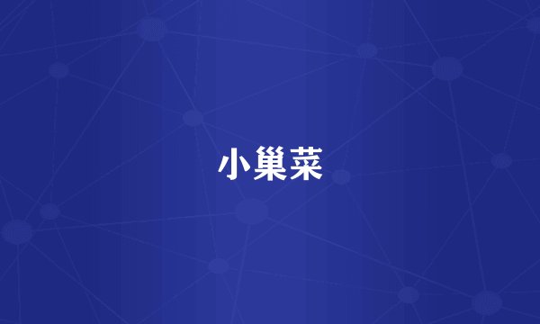 小巢菜