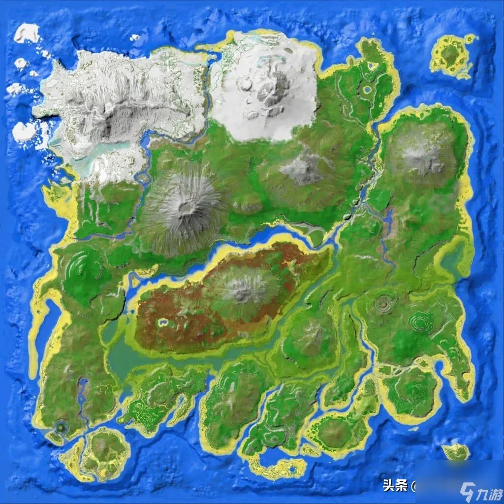 方舟进化地图的名字 方舟进化地图名字翻译盘点
