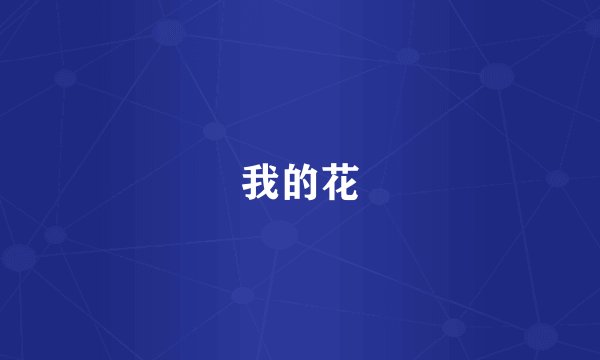 我的花
