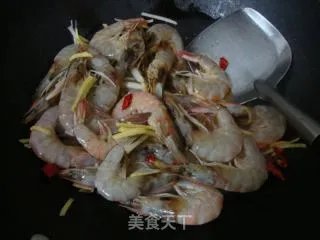 酱油烧虾