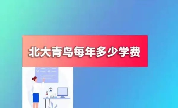 北大青鸟学费一年多少?