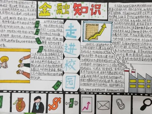 金融知识进万家手抄报