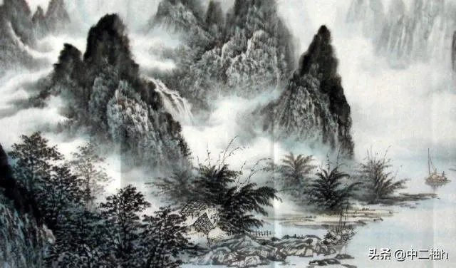 国画山水技法?