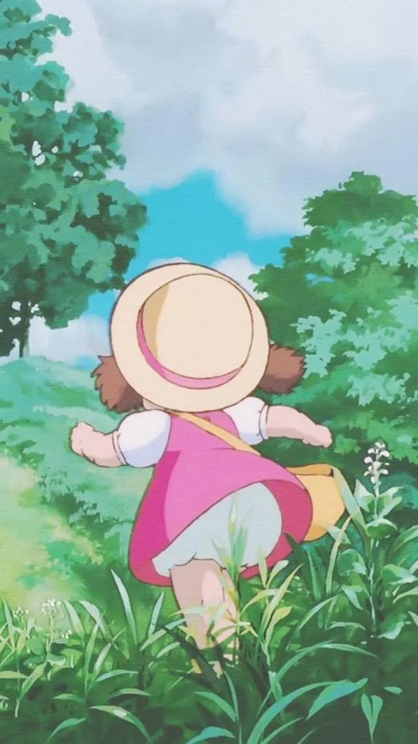 有没有唯美好看的女生背影插画图片？