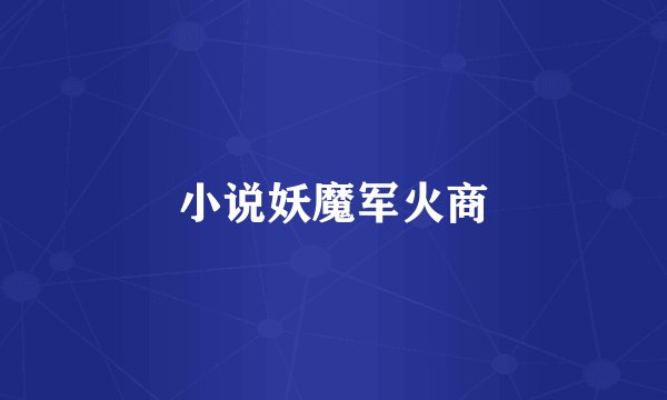 小说妖魔军火商