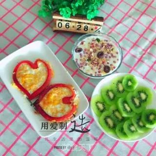 爱心煎蛋
