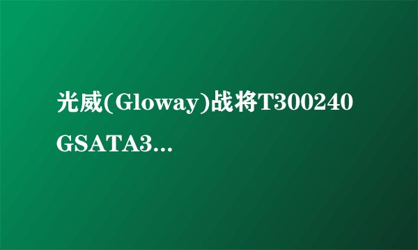 光威(Gloway)战将T300240GSATA3SSD固态硬盘非256G怎么样？