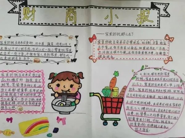 金融知识进万家手抄报