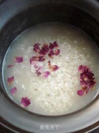 七夕玫瑰养颜粥