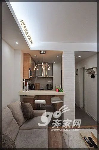 家居装修达人秀 42平超小老房变时尚窝