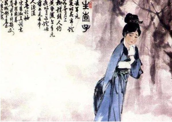 “人约黄昏后”的前一句是什么?