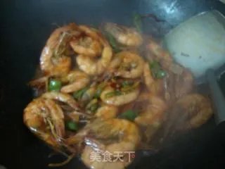酱油烧虾