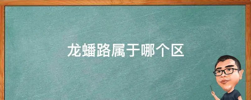 龙蟠路属于哪个区