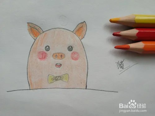 简笔画——怎么画萌猪