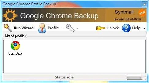 如何备份整个自己的chrome浏览器?