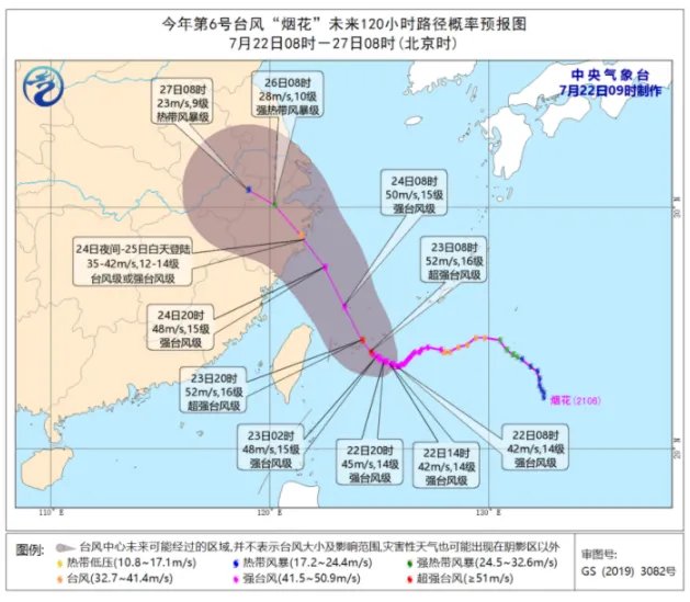 上海台风网最新消息今天 台风烟花将近上海影响有多大