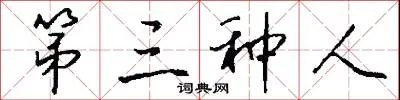 第三种人