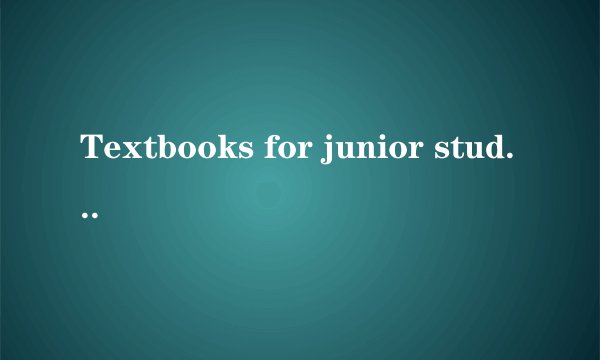 Textbooks for junior students ______ for free in most areas of China．（  ）A. provideB.  providedC.  are provided