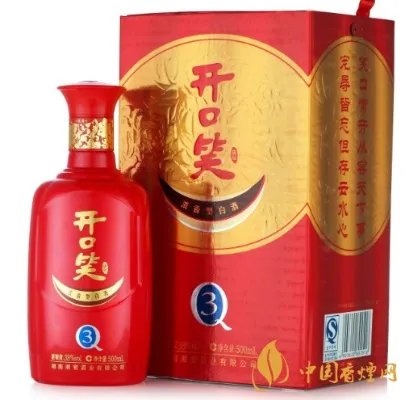 开口笑酒15年最新价格多少钱一瓶
