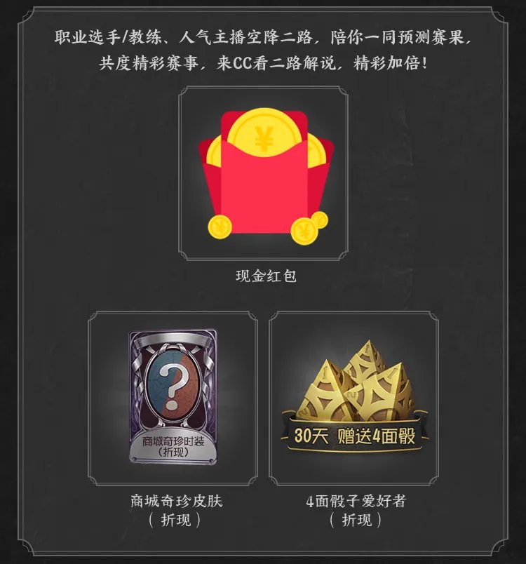 战火高燃，精彩继续！CC直播人气战队出征《第五人格》深渊的呼唤5全球总决赛淘汰赛！