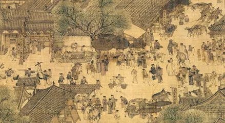 北宋画家张择端《清明上河图》,技法及结构如何赏析?