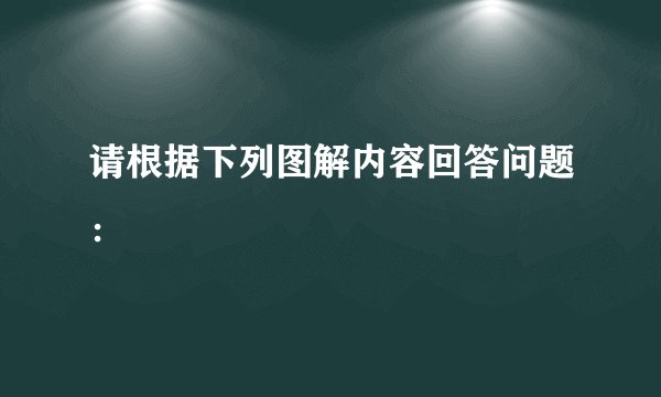 请根据下列图解内容回答问题: