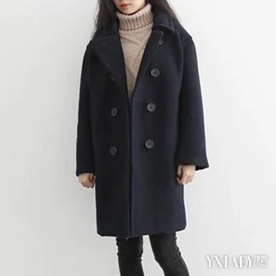 毛衣大衣图片展示3种颜色大衣的搭配让你更有女神范